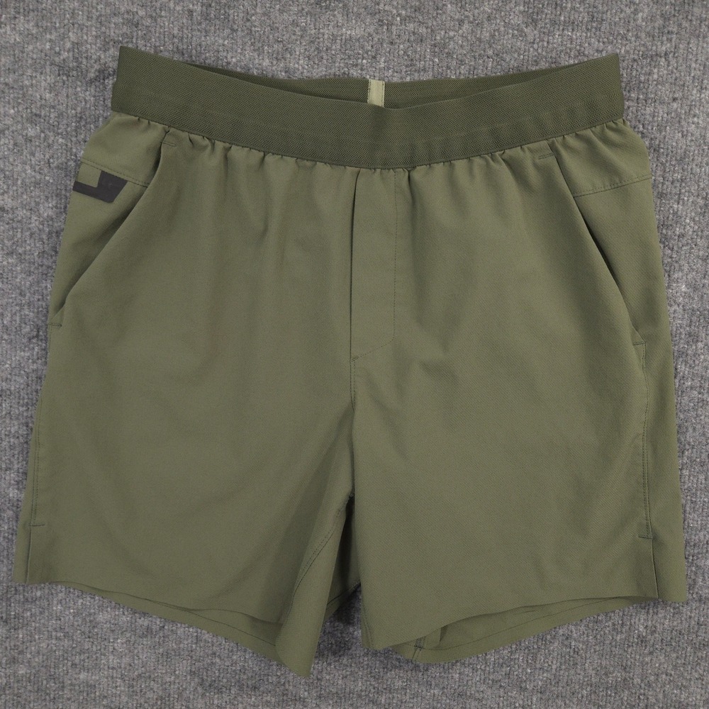 Ten Thousand Rep Shorts Mens S Green Core Lifting Lined Performance Gym Training